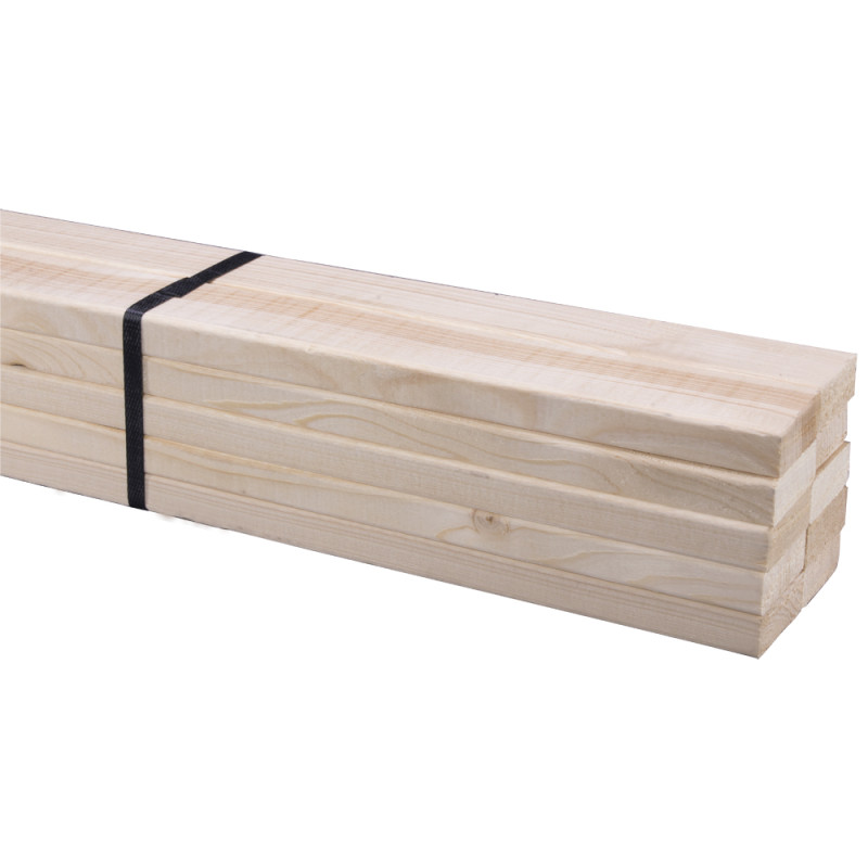 Bois raboté 240 x 4,4 x 1,8 cm 10 pièces