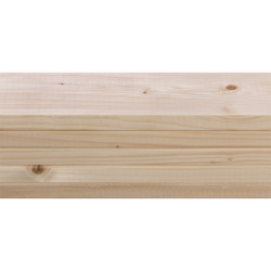 Bois raboté 240 x 9,6 x 1,8 cm 5 pièces