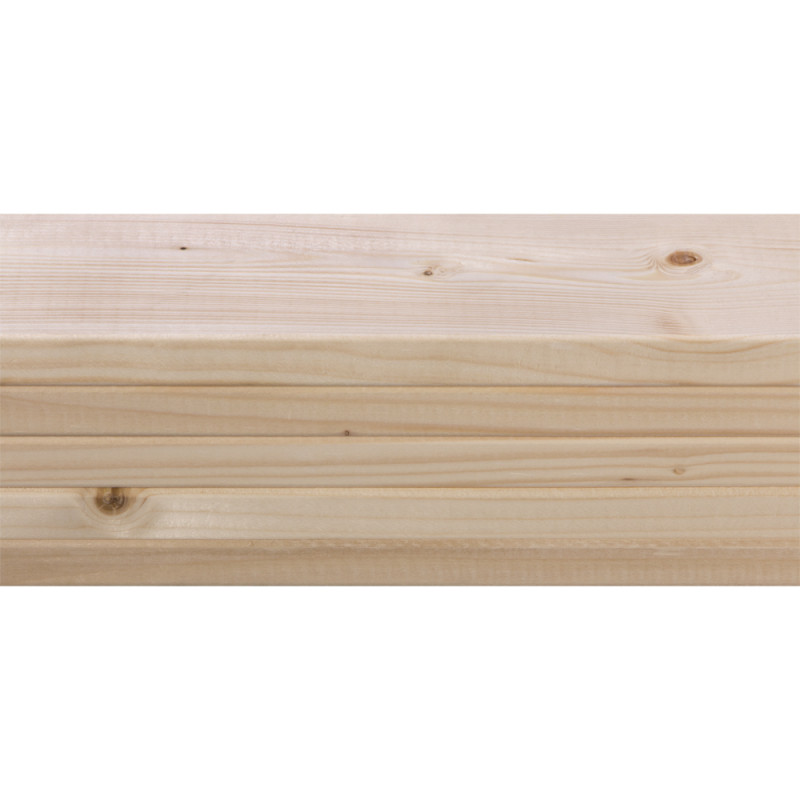 Bois raboté 240 x 9,6 x 1,8 cm 5 pièces