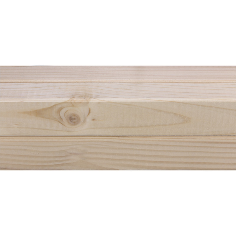 Bois raboté 240 x 4,4 x 4,4 cm 4 pièces