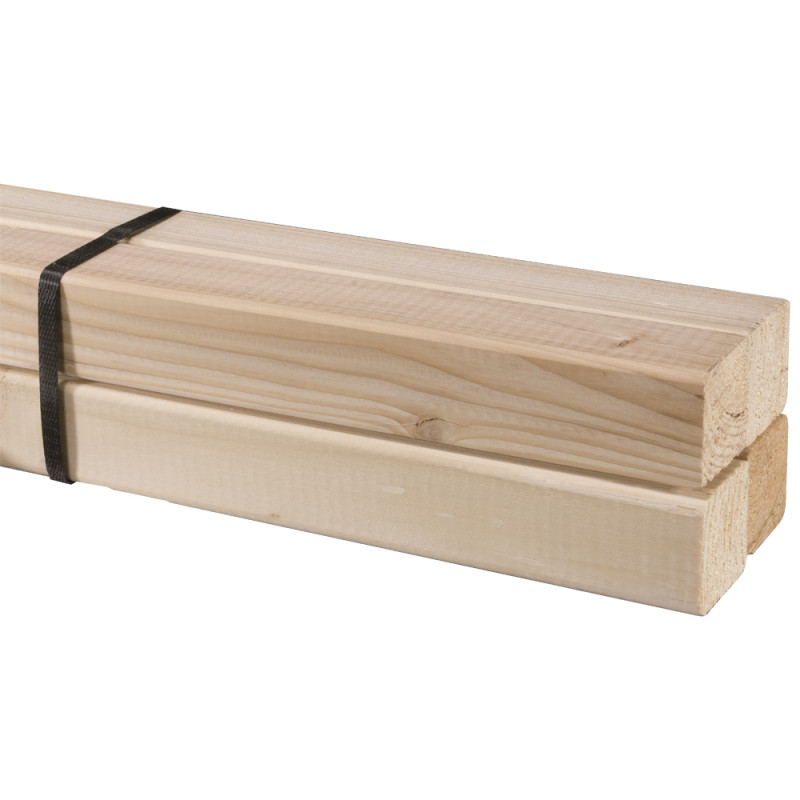 Bois raboté 300 x 4,4 x 4,4 cm 4 pièces Bois raboté 300 x 4,4 x 4,4 cm 4 pièces