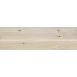 Chevron en sapin raboté 360 x 9,4 x 4,4 cm Chevron en sapin raboté 360 x 9,4 x 4,4 cm