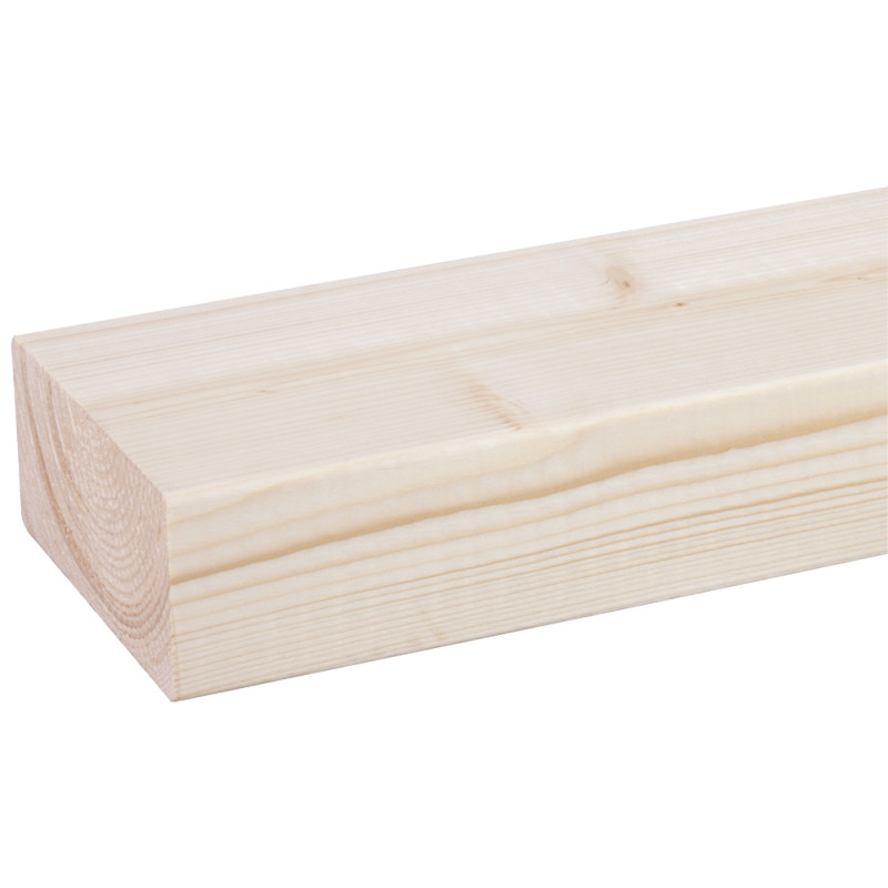 Chevron en sapin raboté 300 x 11,7 x 5,8 cm Chevron en sapin raboté 300 x 11,7 x 5,8 cm