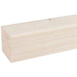 Chevron en sapin raboté 240 x 6,9 x 6,9 cm Chevron en sapin raboté 240 x 6,9 x 6,9 cm