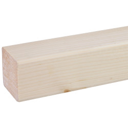 Chevron en sapin raboté 360 x 6,9 x 6,9 cm Chevron en sapin raboté 360 x 6,9 x 6,9 cm