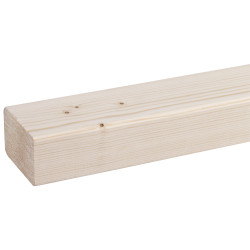 Chevron en sapin raboté 240 x 6,9 x 4,4 cm