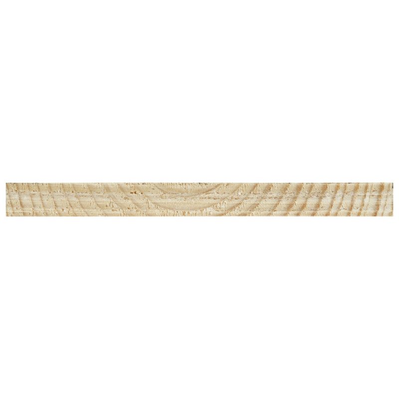 Chevron en sapin raboté 240 x 14 x 1,2 cm Chevron en sapin raboté 240 x 14 x 1,2 cm