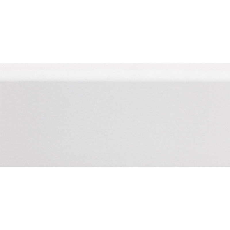 Plinthe en MDF prépeinte blanche 244 x 4,5 x 0,9 cm Plinthe en MDF prépeinte blanche 244 x 4,5 x 0,9 cm