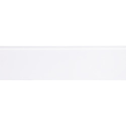 Plinthe en bois dur prépeinte blanche 240 x 6,8 x 1,1 cm Plinthe en bois dur prépeinte blanche 240 x 6,8 x 1,1 cm