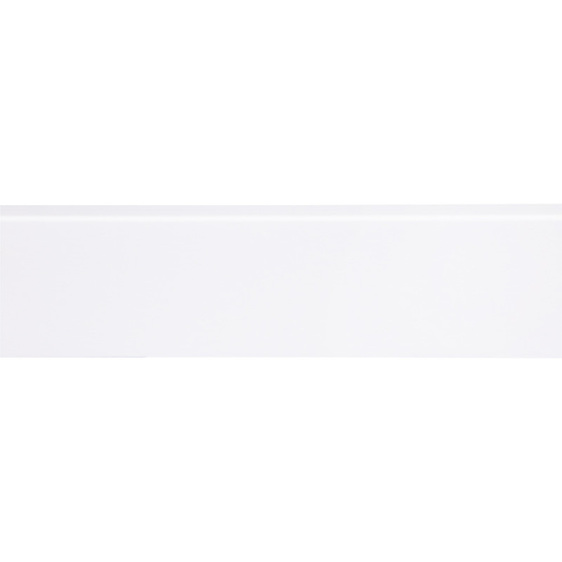 Plinthe en bois dur prépeinte blanche 240 x 6,8 x 1,1 cm Plinthe en bois dur prépeinte blanche 240 x 6,8 x 1,1 cm