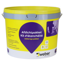 Kit d’étanchéité pour carrelage 4 kg 12 m WEBER BEAMIX