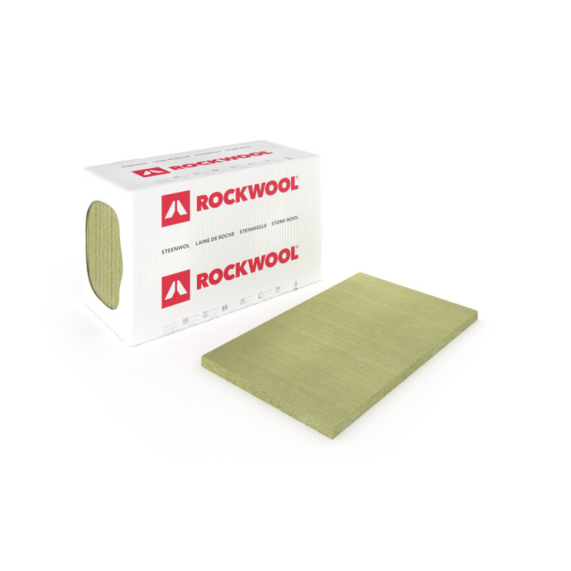 Panneau d'isolation RockSono Solid 100 x 60 x 10 cm ROCKWOOL