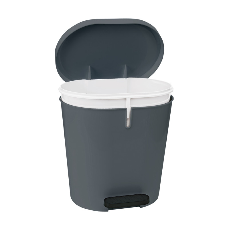 Poubelle à pédale Zamora anthracite 25 L SUNWARE Poubelle à pédale Zamora anthracite 25 L SUNWARE