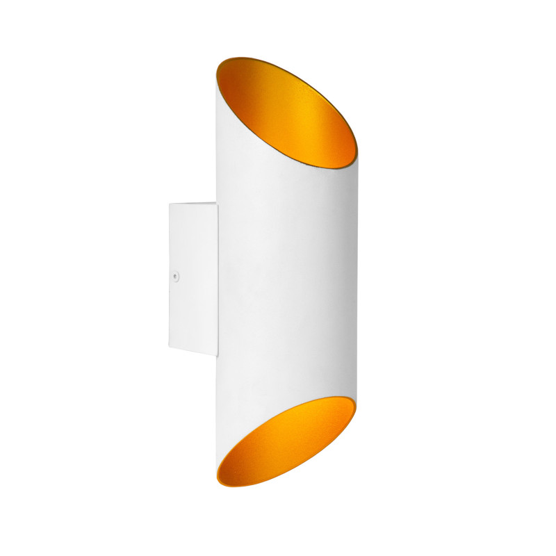 Applique murale Quirijn blanche Ø 10 cm G9 40 W LUCIDE