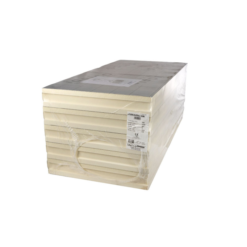 Panneau isolant en PIR A-therm 120 x 60 x 10 cm