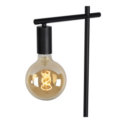 Lampadaire Leanne noir E27 40 W LUCIDE