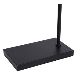 Lampadaire Leanne noir E27 40 W LUCIDE