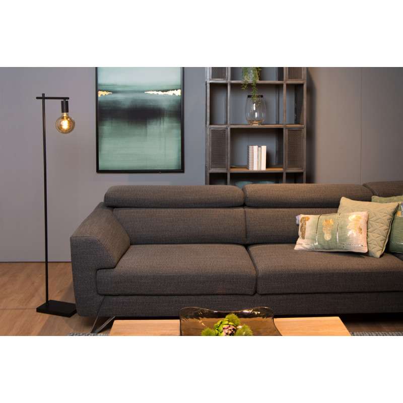 Lampadaire Leanne noir E27 40 W LUCIDE