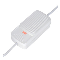 Lampe de table Quirijn blanche Ø 9,6 cm E27 40 W LUCIDE