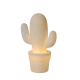 Lampe de table Cactus blanche E14 25 W LUCIDE