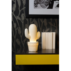 Lampe de table Cactus blanche E14 25 W LUCIDE Lampe de table Cactus blanche E14 25 W LUCIDE