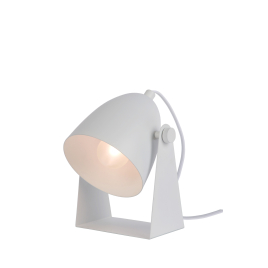 Lampe de table Chago blanche E14 40 W LUCIDE