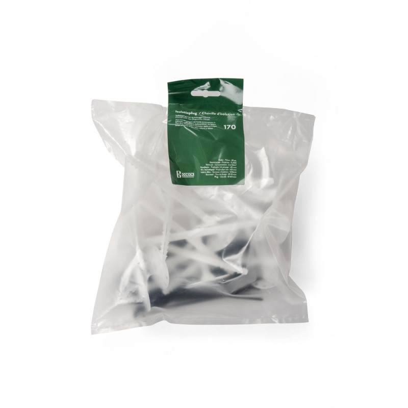 Cheville pour isolation avec clou d'expansion 170 mm 25 pièces COECK