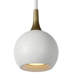 Suspension Favori blanche Ø 9 cm GU10  5 W LUCIDE Suspension Favori blanche Ø 9 cm GU10  5 W LUCIDE