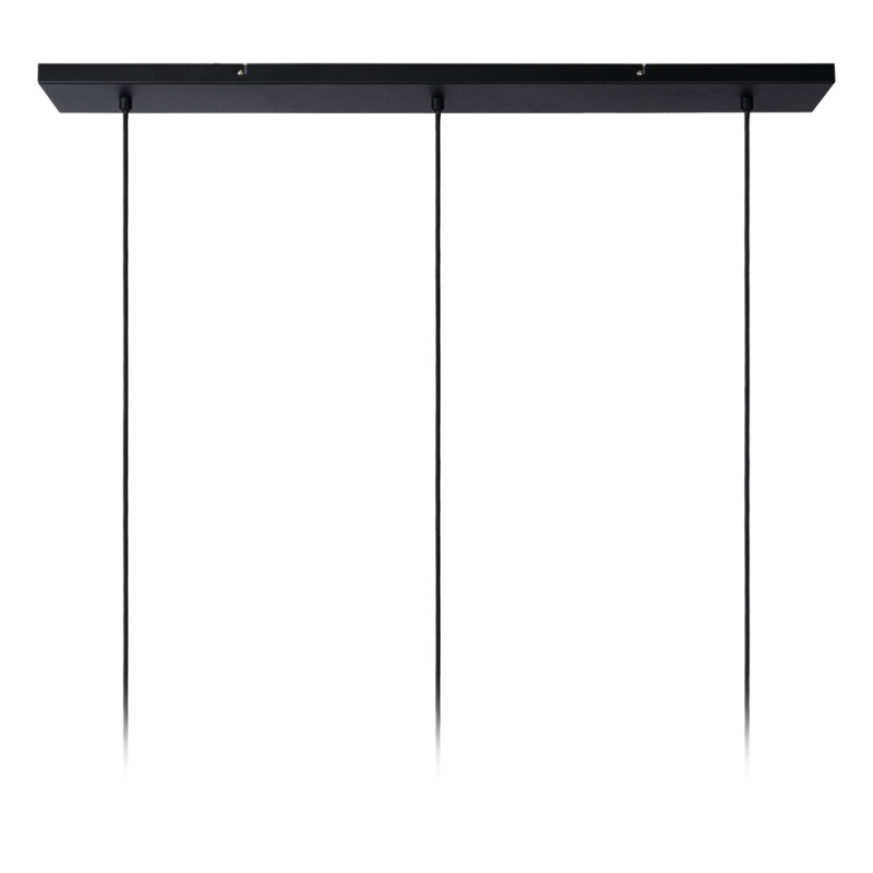Suspension Magius bois claire E27 3 × 40 W LUCIDE Suspension Magius bois claire E27 3 × 40 W LUCIDE