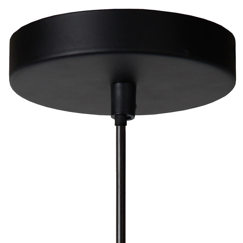 Suspension Galla noire Ø 25 cm E27 40 W LUCIDE Suspension Galla noire Ø 25 cm E27 40 W LUCIDE