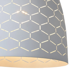 Suspension Galla blanche Ø 25 cm E27 40 W LUCIDE Suspension Galla blanche Ø 25 cm E27 40 W LUCIDE
