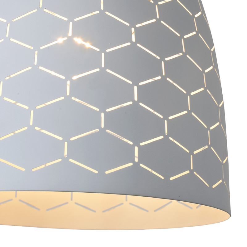 Suspension Galla blanche Ø 25 cm E27 40 W LUCIDE Suspension Galla blanche Ø 25 cm E27 40 W LUCIDE