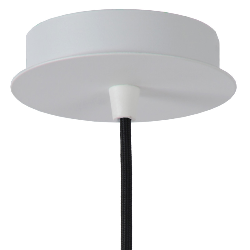Suspension Malunga blanche Ø 25 cm E27 60 W LUCIDE Suspension Malunga blanche Ø 25 cm E27 60 W LUCIDE