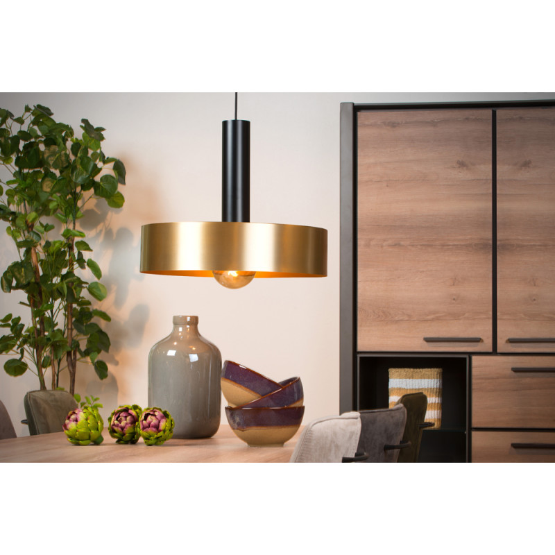 Suspension Giada or mate/laiton Ø 50 cm E27 60 W LUCIDE Suspension Giada or mate/laiton Ø 50 cm E27 60 W LUCIDE