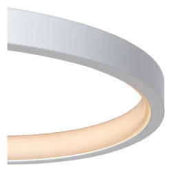 Plafonnier LED Maxence blanc dimmable Ø 46 cm 40 W LUCIDE Plafonnier LED Maxence blanc dimmable Ø 46 cm 40 W LUCIDE