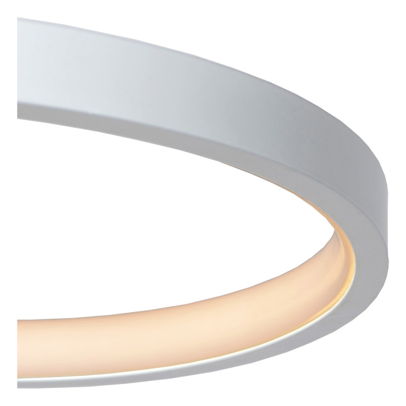 Plafonnier LED Maxence blanc dimmable Ø 46 cm 40 W LUCIDE Plafonnier LED Maxence blanc dimmable Ø 46 cm 40 W LUCIDE