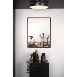 Plafonnier LED Malin noir dimmable Ø 39 cm 24 W LUCIDE Plafonnier LED Malin noir dimmable Ø 39 cm 24 W LUCIDE