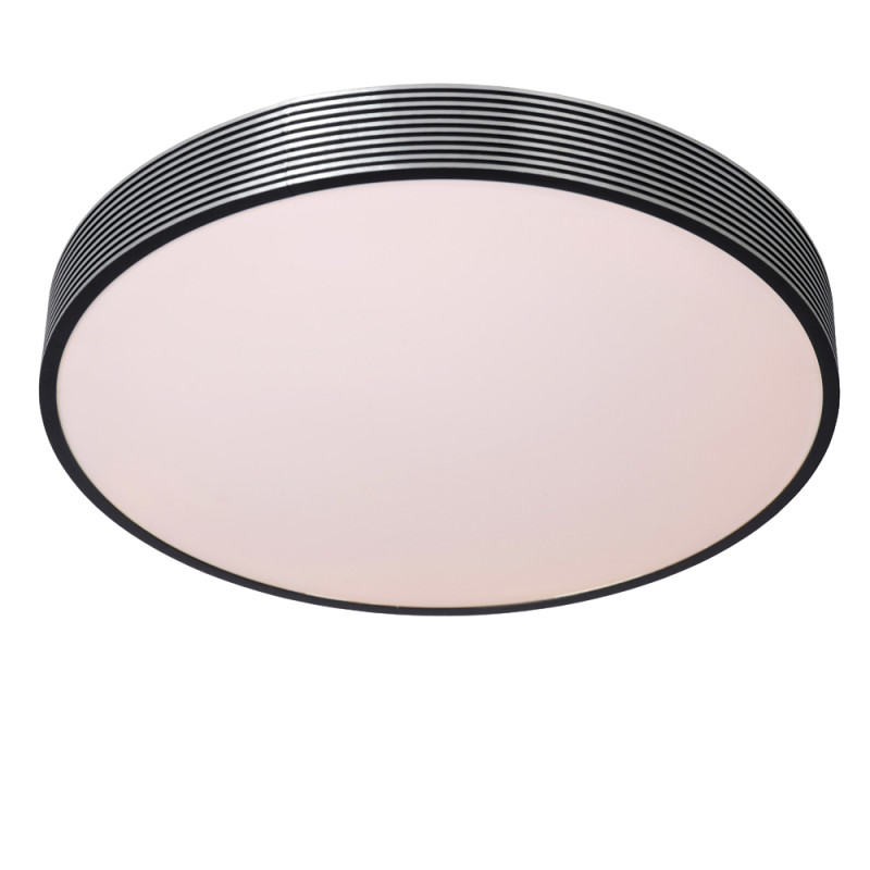 Plafonnier LED Malin noir dimmable Ø 39 cm 24 W LUCIDE Plafonnier LED Malin noir dimmable Ø 39 cm 24 W LUCIDE
