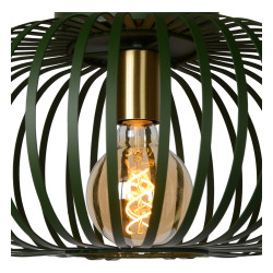 Plafonnier Manuela vert Ø 39,5 cm E27 40 W LUCIDE Plafonnier Manuela vert Ø 39,5 cm E27 40 W LUCIDE