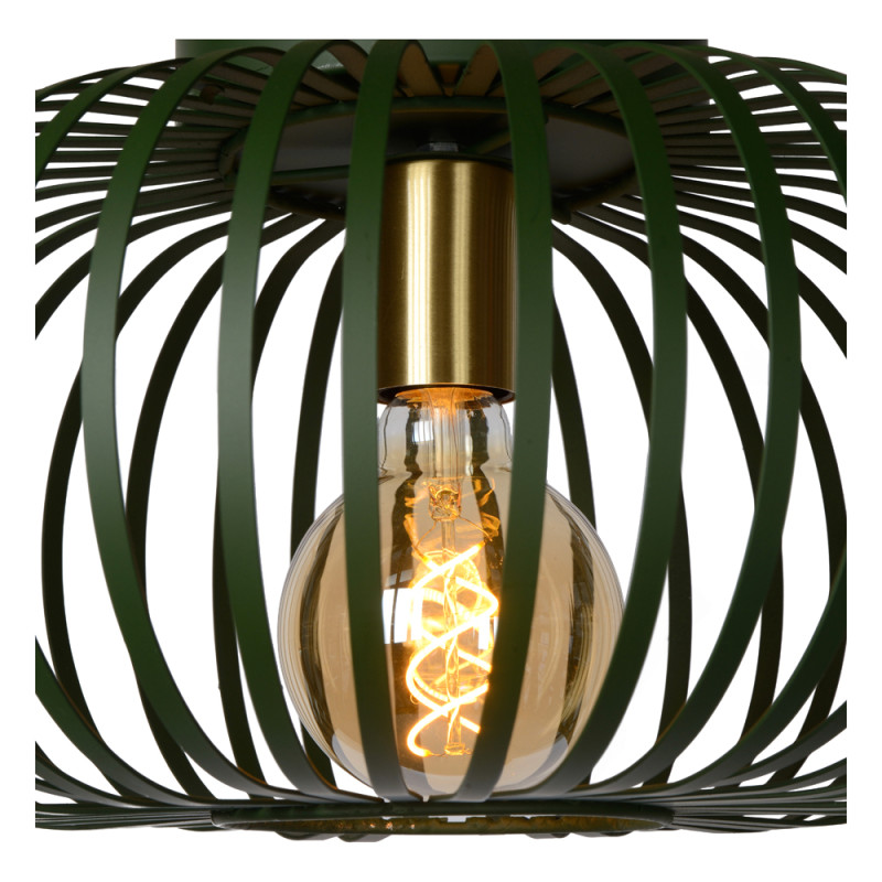 Plafonnier Manuela vert Ø 39,5 cm E27 40 W LUCIDE Plafonnier Manuela vert Ø 39,5 cm E27 40 W LUCIDE