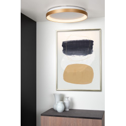 Plafonnier LED Vidal or mat/laiton dimmable Ø 48 cm 38 W LUCIDE Plafonnier LED Vidal or mat/laiton dimmable Ø 48 cm 38 W LUCIDE