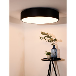 Plafonnier LED Talowe noir dimmable Ø 60 cm 42 W LUCIDE Plafonnier LED Talowe noir dimmable Ø 60 cm 42 W LUCIDE