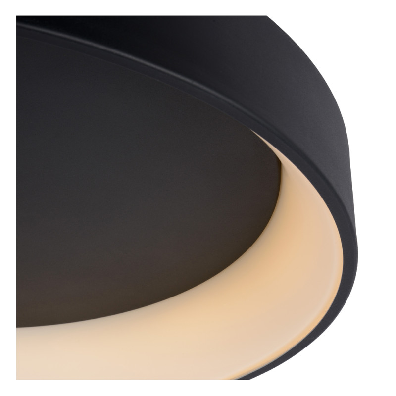 Plafonnier LED Talowe noir dimmable Ø 60 cm 42 W LUCIDE Plafonnier LED Talowe noir dimmable Ø 60 cm 42 W LUCIDE