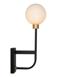 Applique murale pour salle de bain Berend noir G9 33 W LUCIDE Applique murale pour salle de bain Berend noir G9 33 W LUCIDE