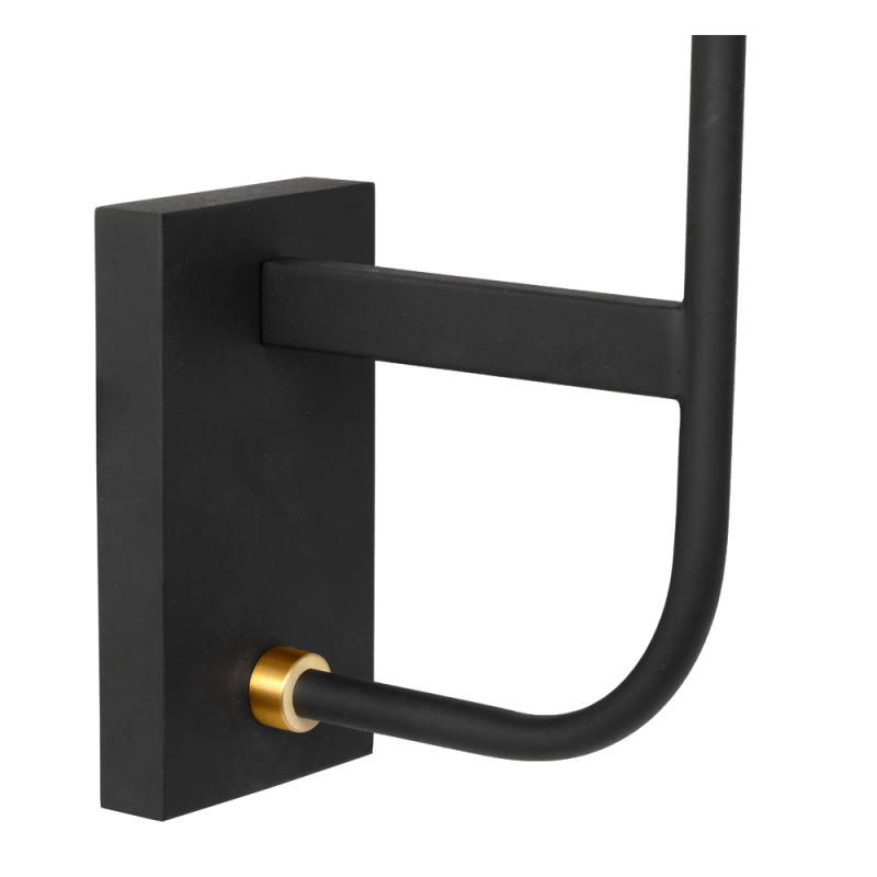 Applique murale pour salle de bain Berend noir G9 33 W LUCIDE Applique murale pour salle de bain Berend noir G9 33 W LUCIDE