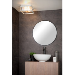 Plafonnier pour salle de bain Carlyn blanc E14 2 × 6 W LUCIDE Plafonnier pour salle de bain Carlyn blanc E14 2 × 6 W LUCIDE