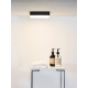 Plafonnier LED pour salle de bain Ceres noir dimmable 30 W LUCIDE