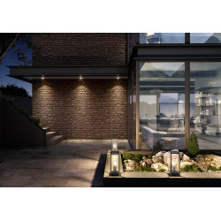 Réverbère Claire anthracite E27 60 W LUCIDE