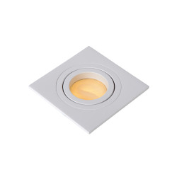 Spot encastrable Tube blanc GU10 50 W LUCIDE