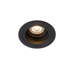 Spot encastrable Embed noir Ø 9,1 cm GU10 50 W LUCIDE